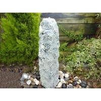 Marble Drilled Rock - Green 80cm Monolith