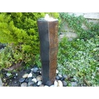 Basalt Column Fountain 70cm - Polished Top & 2 Sides