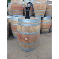 250L French Wine Pump Barrel - Pitcher Pump