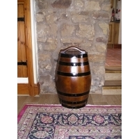 50Litre Oak Storage Barrel - Dark Stained