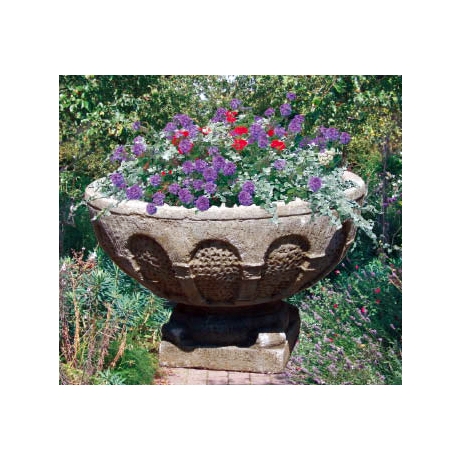 Grand Medieval Cotswold Stone Bowl Planter
