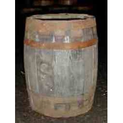 Kilderkin Barrel Planter - Natural Finish