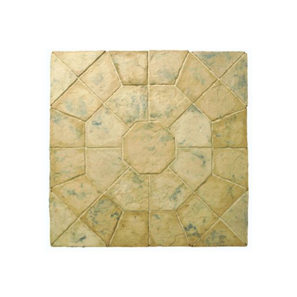 Barrel & Garden Minster Octagon Patio Kit 2.3mtr Autumn Brown