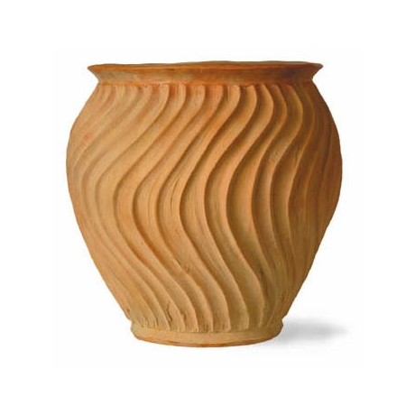 Shimmer Pot - Terracotta Finish