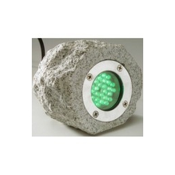 Natural Rock LED Light - Green