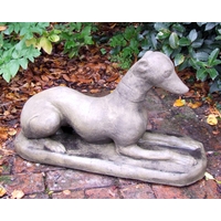 Whippet Stone Statue