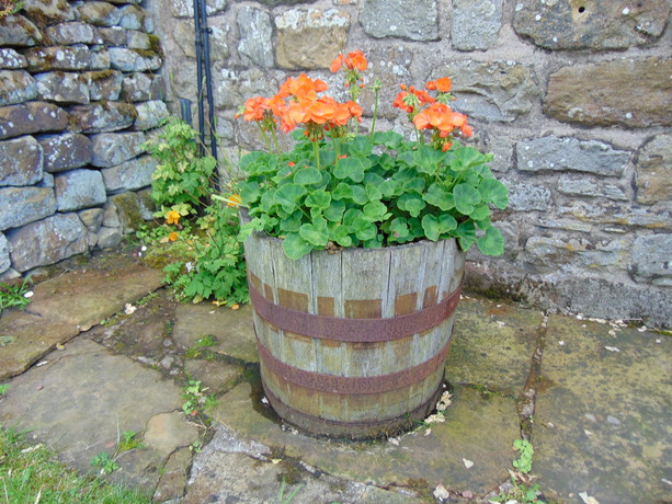 20" Extra Deep Natural Finish Oak Tubs Half-Barrels