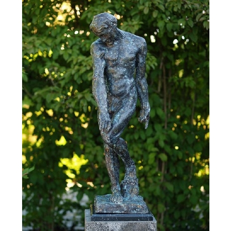 Adam Bronze Statue From Rodin