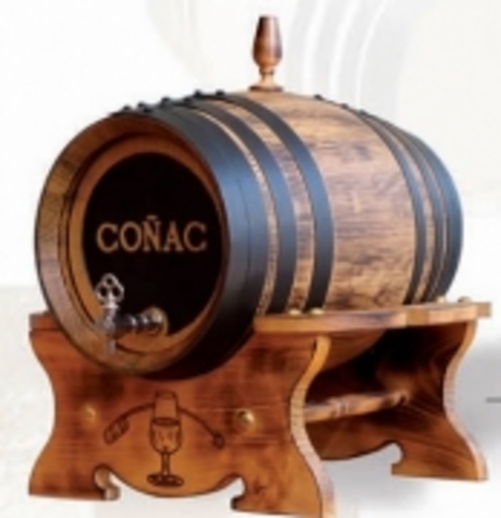 Seasoned Oak 8 Litre Cognac Barrel