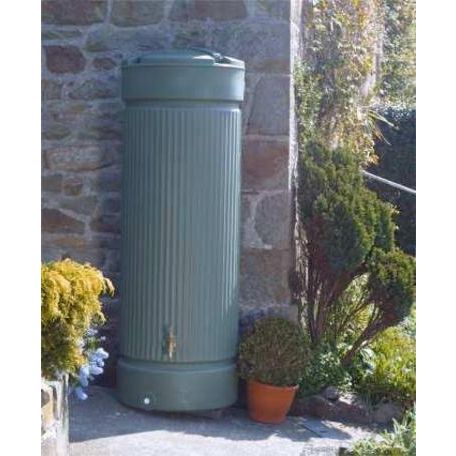 Column Water Butt - 500 litre Green