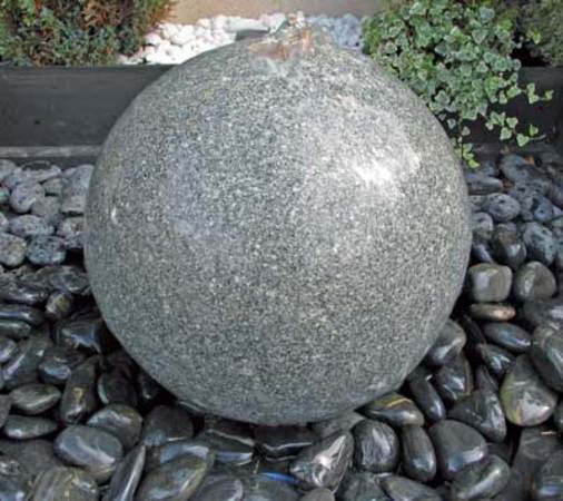 40cm Grey Sphere Fountain
