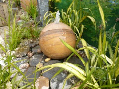 40cm Rainbow Sphere Fountain