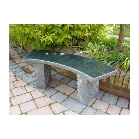 Balmoral Granite Garden Bench - Black