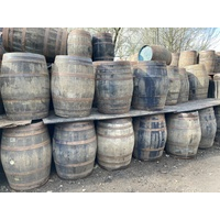Multi-buy 3 x 56 gallon oak barrel