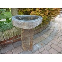 Moray Basalt Bird Bath