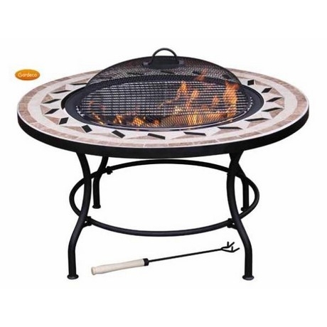 Gardeco Calenta Mosaic BBQ Fire Bowl