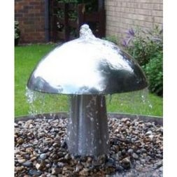 Large Stainless Steel Mushroom