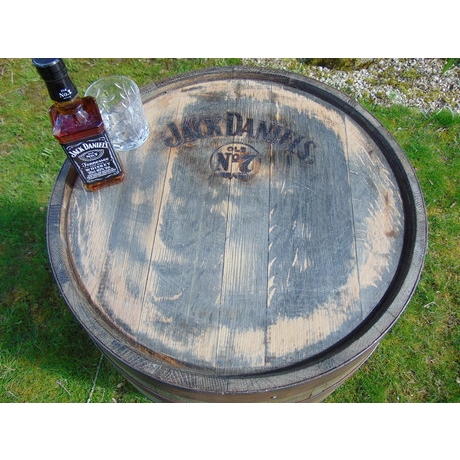 Jack Daniels No7 Branded Barrel Table - 56 Gallon