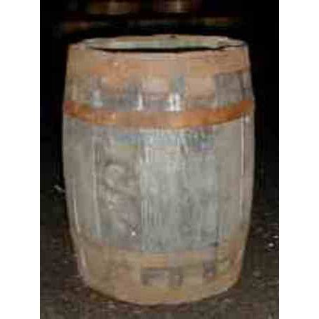 Kilderkin  Strawberry Barrel Planter - Natural Finish