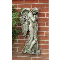Angel Plaque Stone Statue