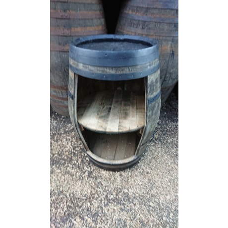 Barrel Bar Table With Shelf - 56G