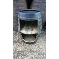 Barrel Bar Table With Shelf - 56G