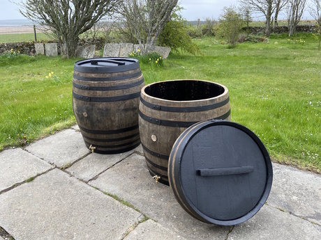 Oak Barrel Ice Bath / Plunge Pool - 400L