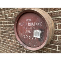 Original Allt A Bhainne 1989Distillery Cask Head