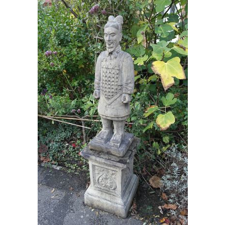 Terracotta Warrior Stone Statue - Medium