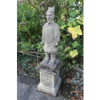 Terracotta Warrior Stone Statue - Medium