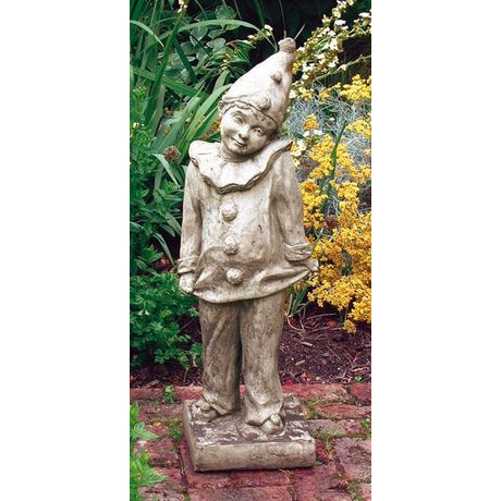 Clown Stone Statue