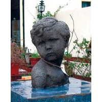 Small Boy Stone Statue