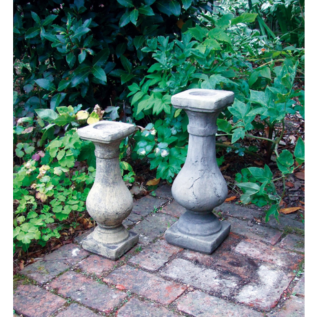Baluster Candlestick Cotswold Stone