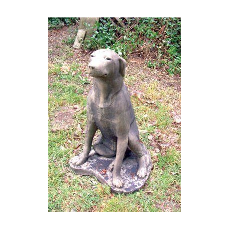 Labrador Stone Statue