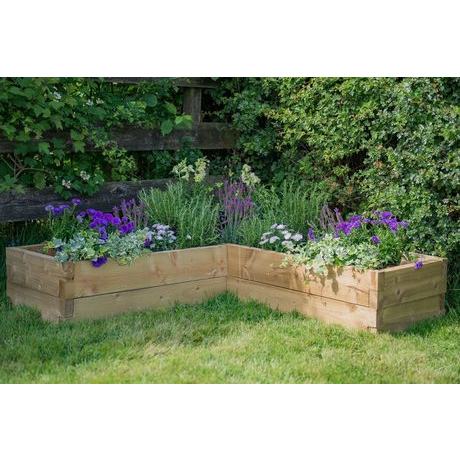 Caledonian Corner Raised Bed