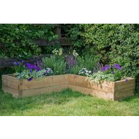 Caledonian Corner Raised Bed