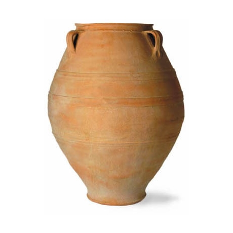 Cretan Oil Jar - Terracotta finish