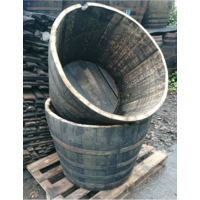 Multi-buy - 6 x Extra  large 36" Half Butt barrel planters