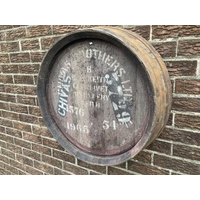 Original 1965 Chivas Regal - Glenlivet Distillery Cask Head