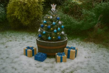 Christmas Tree Tubs - 50cm