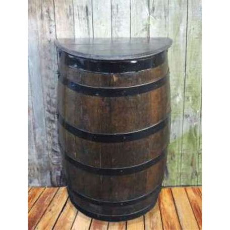 Dark Wall Barrel Table