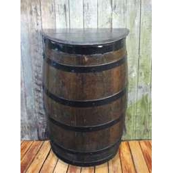 Dark Wall Barrel Table