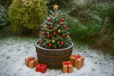 Christmas Tree Tubs 60cm