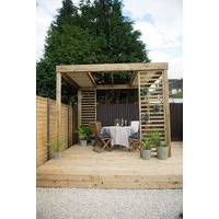 Dining Pergola With Panels