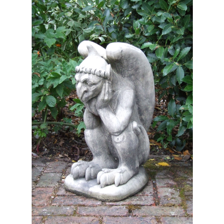 Winged Gargoyle Stone Statue