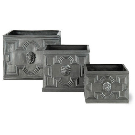 Elizabethan Faux Lead Planters