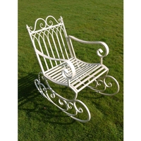 Garden Rocking Chair - Antique White
