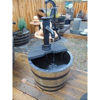 Fish Barrel Water Feature - Village Pump