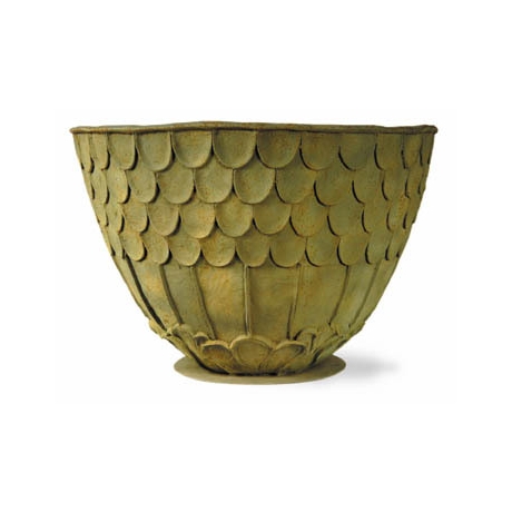 Fish Scale Planter  - Bronzage