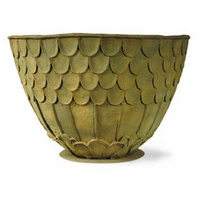 Fish Scale Planter  - Bronzage